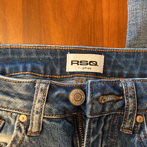 RSQ Girls Deconstructed Jeans - Picture 2 of 4